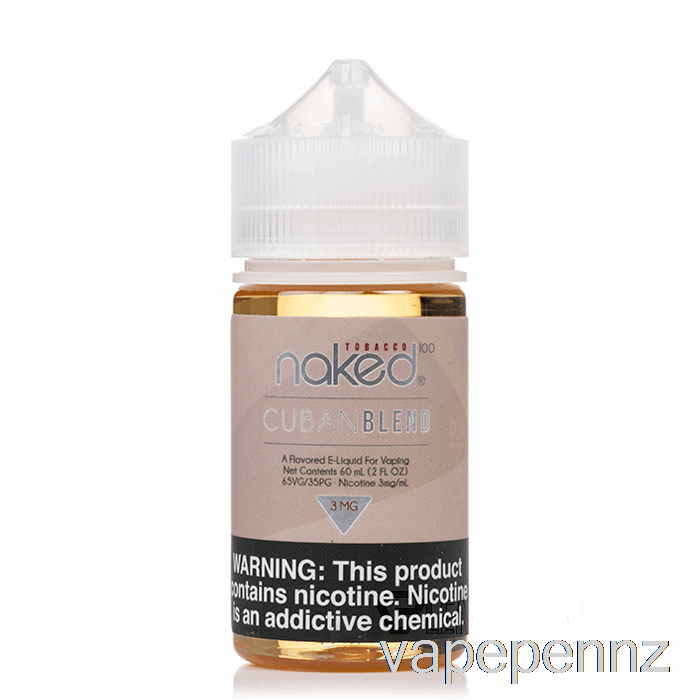 Cuban Blend - Naked 100 Tobacco - 60mL 0mg VAPE NZ